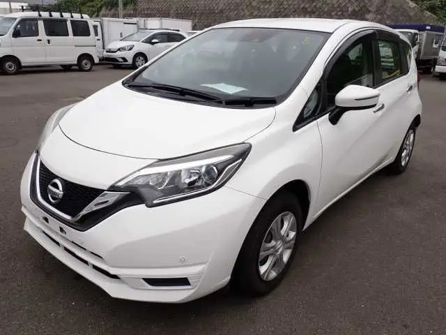 2019 Nissan Note S - photo 1 2019 Nissan Note S White Van for sale, Japanese used car export - photo 1 of 9 | GULJI TRADERS