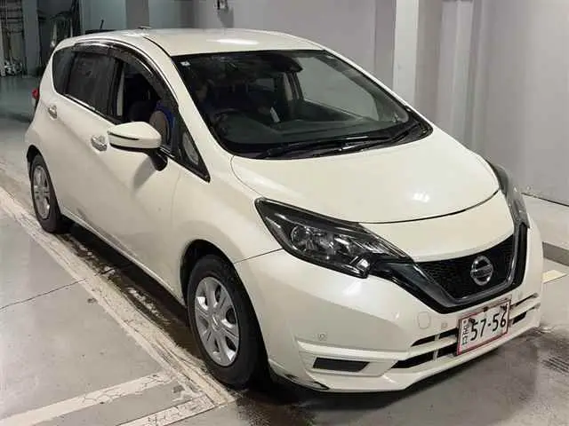 2019 Nissan Note X - photo 1 2019 Nissan Note X Pearl Van for sale, Japanese used car export - photo 1 of 9 | GULJI TRADERS