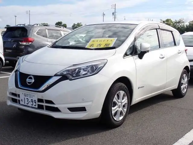 2020 Nissan Note 4WD e-POWER - photo 1 2020 Nissan Note 4WD e-POWER White Van for sale, Japanese used car export - photo 1 of 10 | GULJI TRADERS
