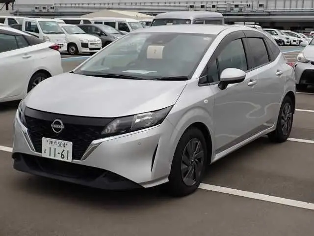 2021 Nissan Note S Silver Van for sale, Japanese used car export - photo 1 of 10 | GULJI TRADERS