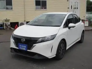 2021 Nissan Note S - photo 1 2021 Nissan Note S White Van for sale, Japanese used car export - photo 1 of 8 | GULJI TRADERS
