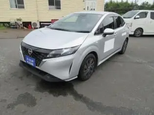2021 Nissan Note S Silver Van for sale, Japanese used car export - photo 1 of 8 | GULJI TRADERS