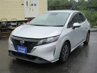 2021 Nissan Note S Silver Van for sale, Japanese used car export - photo 1 of 8 | GULJI TRADERS