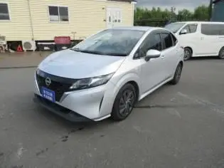 2021 Nissan Note S Silver Van for sale, Japanese used car export - photo 1 of 8 | GULJI TRADERS
