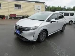 2021 Nissan Note S Silver Van for sale, Japanese used car export - photo 1 of 8 | GULJI TRADERS