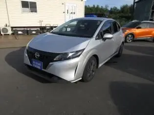 2021 Nissan Note S Silver Van for sale, Japanese used car export - photo 1 of 8 | GULJI TRADERS