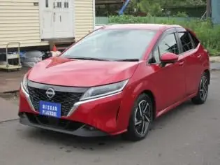 2021 Nissan Note X Red Van for sale, Japanese used car export - photo 1 of 8 | GULJI TRADERS
