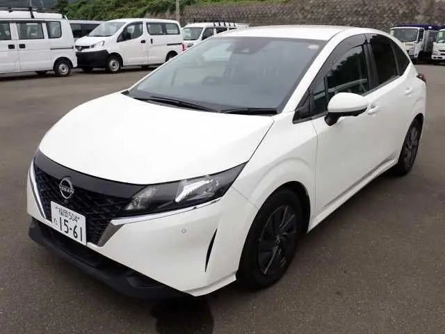2021 Nissan Note S - photo 1 2021 Nissan Note S White Van for sale, Japanese used car export - photo 1 of 10 | GULJI TRADERS