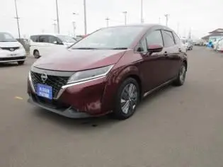 2021 Nissan Note X Red Van for sale, Japanese used car export - photo 1 of 8 | GULJI TRADERS