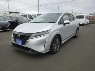 2021 Nissan Note X FOUR/4WD Silver Van for sale, Japanese used car export - photo 1 of 8 | GULJI TRADERS