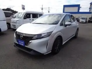 2021 Nissan Note S Silver Van for sale, Japanese used car export - photo 1 of 8 | GULJI TRADERS