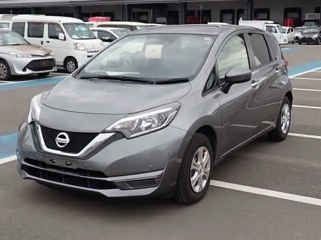 2021 Nissan Note X Gray Van for sale, Japanese used car export - photo 1 of 9 | GULJI TRADERS