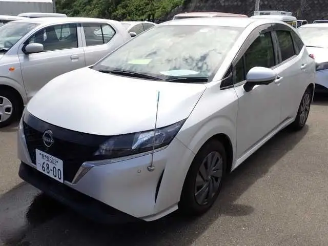 2021 Nissan Note S - photo 1 2021 Nissan Note S Silver Van for sale, Japanese used car export - photo 1 of 10 | GULJI TRADERS