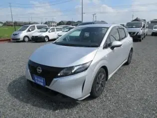 2021 Nissan Note S Silver Van for sale, Japanese used car export - photo 1 of 8 | GULJI TRADERS