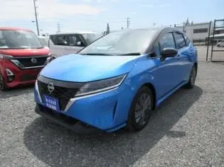 2021 Nissan Note X - photo 1 2021 Nissan Note X Blue Van for sale, Japanese used car export - photo 1 of 8 | GULJI TRADERS