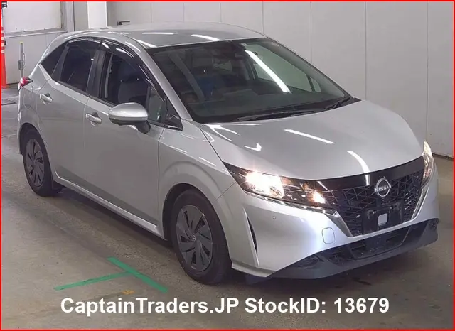 2023 Nissan Note Silver Van for sale, Japanese used car export | GULJI TRADERS