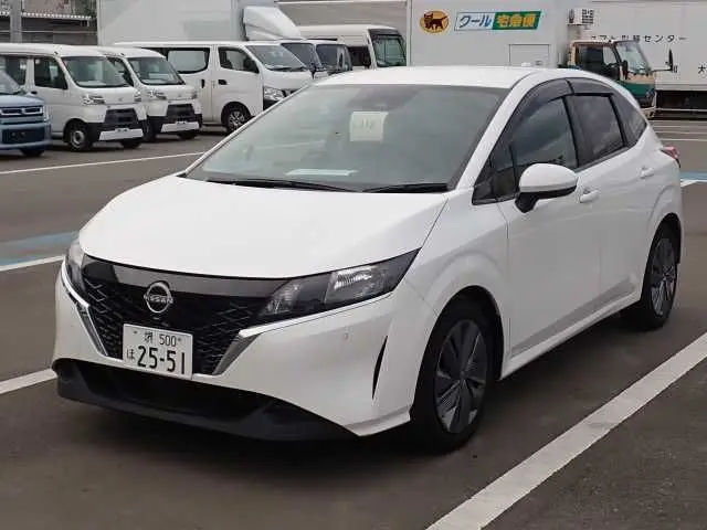 2023 Nissan Note X Pearl Van for sale, Japanese used car export - photo 1 of 9 | GULJI TRADERS