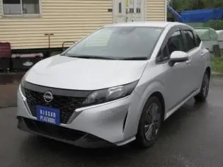 2023 Nissan Note X - photo 1 2023 Nissan Note X Silver Van for sale, Japanese used car export - photo 1 of 8 | GULJI TRADERS