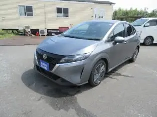 2023 Nissan Note X - photo 1 2023 Nissan Note X Gray Van for sale, Japanese used car export - photo 1 of 8 | GULJI TRADERS