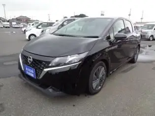2023 Nissan Note X - photo 1 2023 Nissan Note X Black Van for sale, Japanese used car export - photo 1 of 8 | GULJI TRADERS