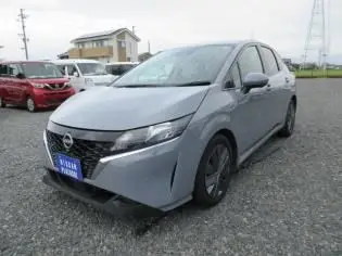 2023 Nissan Note X - photo 1 2023 Nissan Note X Gray Van for sale, Japanese used car export - photo 1 of 8 | GULJI TRADERS