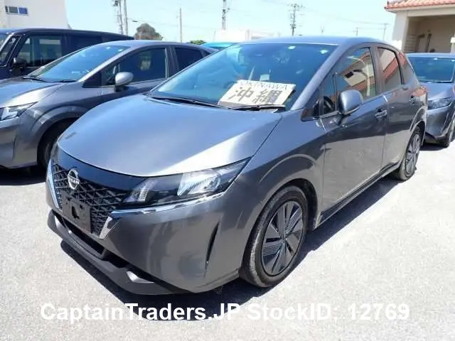 2023 Nissan Note - photo 1 2023 Nissan Note GRAY Van for sale, Japanese used car export | GULJI TRADERS