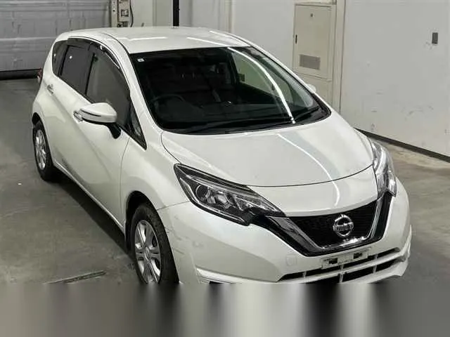 2017 Nissan Note Push Start X - photo 1 2017 Nissan Note Push Start X Pearl Van for sale, Japanese used car export | GULJI TRADERS