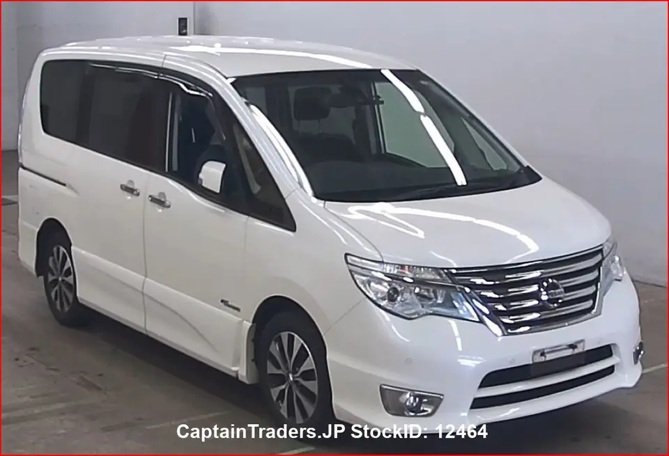 2015 Nissan Serena - photo 1 2015 Nissan Serena Pearl Van for sale, Japanese used car export | GULJI TRADERS