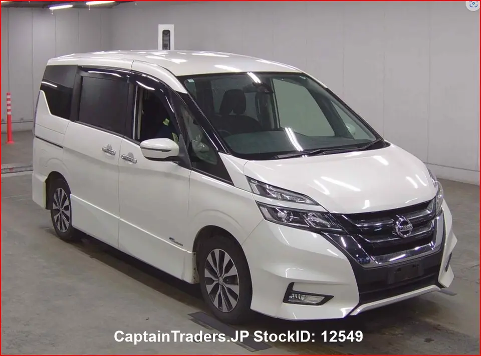 2016 Nissan Serena Pearl Van for sale, Japanese used car export - photo 1 of 26 | GULJI TRADERS