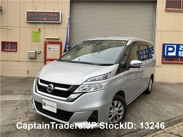 2018 Nissan Serena - photo 1 2018 Nissan Serena Silver Van for sale, Japanese used car export | GULJI TRADERS
