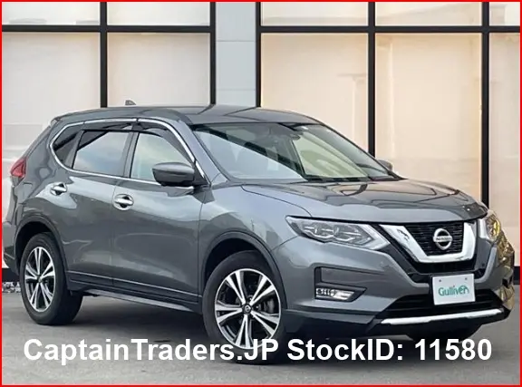 2018 Nissan X-trail GRAY SUV for sale, Japanese used car export | GULJI TRADERS