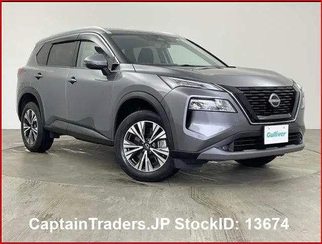 2023 Nissan X-trail GRAY SUV for sale, Japanese used car export | GULJI TRADERS