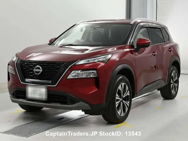 2024 Nissan X-trail Red SUV for sale, Japanese used car export | GULJI TRADERS