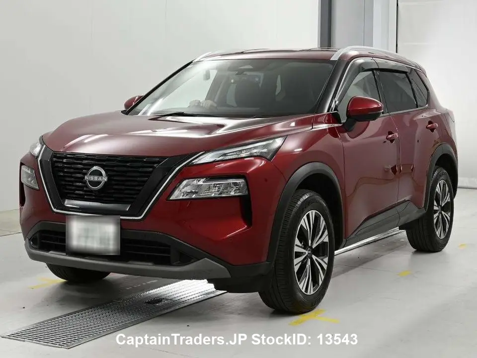 2024 Nissan X-trail Red SUV for sale, Japanese used car export | GULJI TRADERS