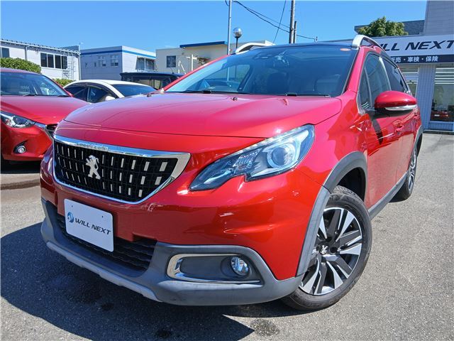 2017 Peugeot 2008 Allure Red SUV for sale, Japanese used car export | GULJI TRADERS
