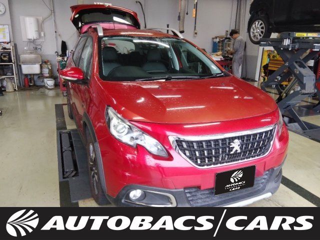 2017 Peugeot 2008 1200 Cross City, Right-hand drive, 5-door, 6-speed automatic transmission, 2WD, 5-seater Red SUV for sale, Japanese used car export | GULJI TRADERS