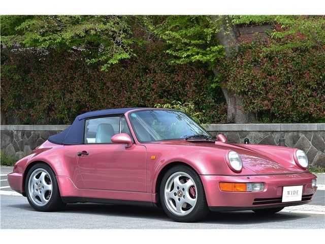 1992 Porsche 911 Cabriolet Turbo - photo 1 1992 Porsche 911 Cabriolet Turbo Red Coupe for sale, Japanese used car export - photo 1 of 21 | GULJI TRADERS