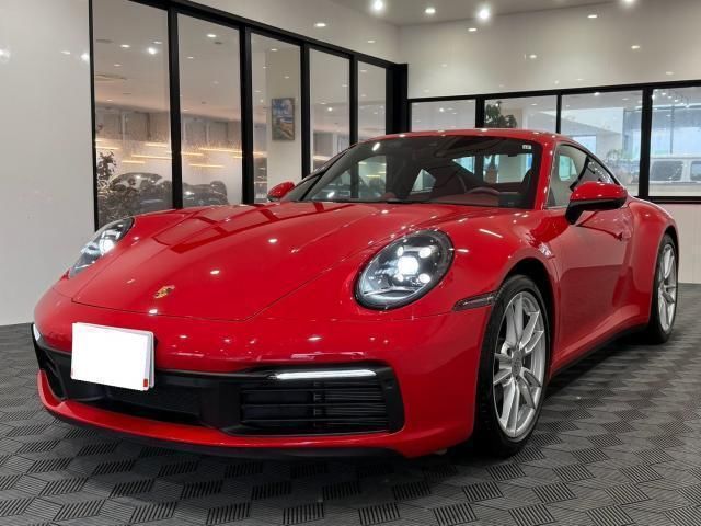 2021 Porsche 911 Carrera PDK Red Coupe for sale, Japanese used car export | GULJI TRADERS