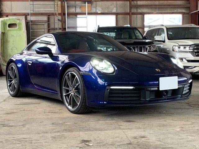 2022 Porsche 911 Carrera 4 Sport Chrono Package Blue Coupe for sale, Japanese used car export | GULJI TRADERS