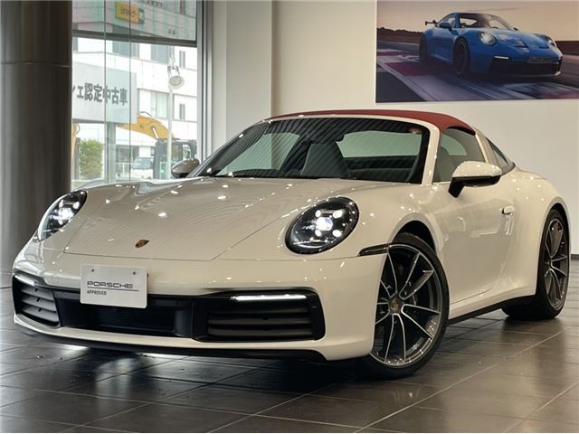 2024 Porsche 911 911 Carrera 4 Targa - photo 1 2024 Porsche 911 911 Carrera 4 Targa White Coupe for sale, Japanese used car export - photo 1 of 56 | GULJI TRADERS