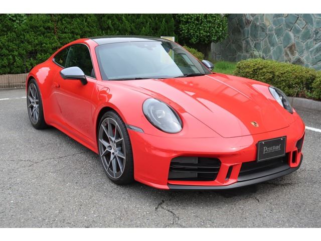 2025 Porsche 911 Carrera T Red Coupe for sale, Japanese used car export - photo 1 of 72 | GULJI TRADERS