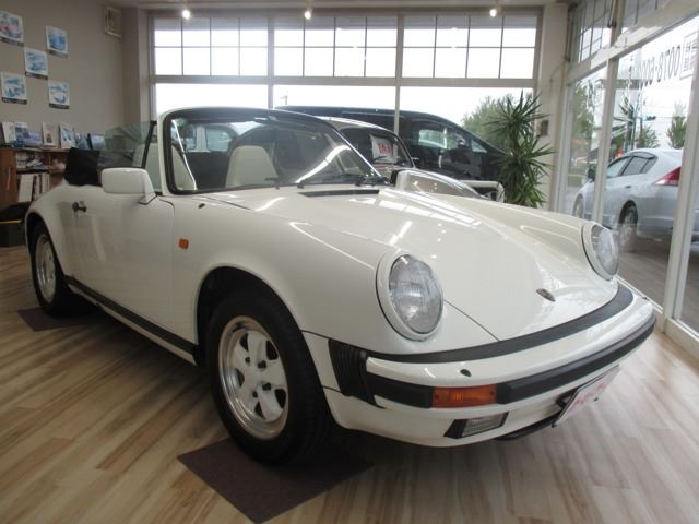 1984 Porsche 911 Cabriolet Cabriolet - photo 1 1984 Porsche 911 Cabriolet Cabriolet White Coupe for sale, Japanese used car export | GULJI TRADERS