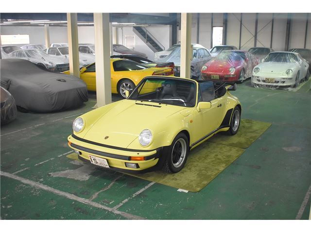 1988 Porsche 911 Cabriolet 911 Turbo Cabriolet - photo 1 1988 Porsche 911 Cabriolet 911 Turbo Cabriolet Yellow Coupe for sale, Japanese used car export | GULJI TRADERS