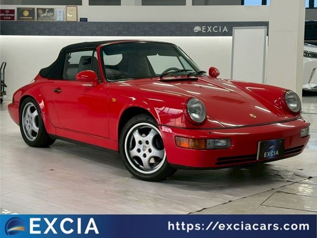1994 Porsche 911 Cabriolet - photo 1 1994 Porsche 911 Cabriolet Red Coupe for sale, Japanese used car export | GULJI TRADERS
