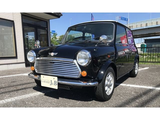 1991 Rover Mini Cooper 1.3 Cab, one owner Black Sedan for sale, Japanese used car export - photo 1 of 46 | GULJI TRADERS