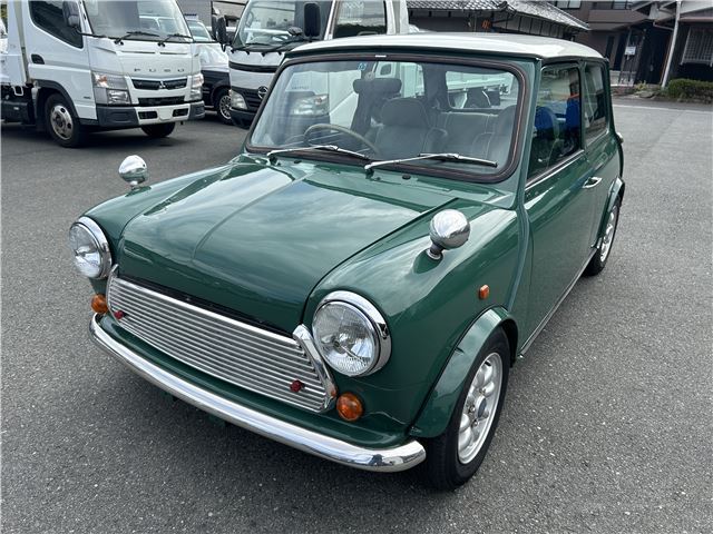 1996 Rover Mini 35th anniversary Green Sedan for sale, Japanese used car export - photo 1 of 34 | GULJI TRADERS