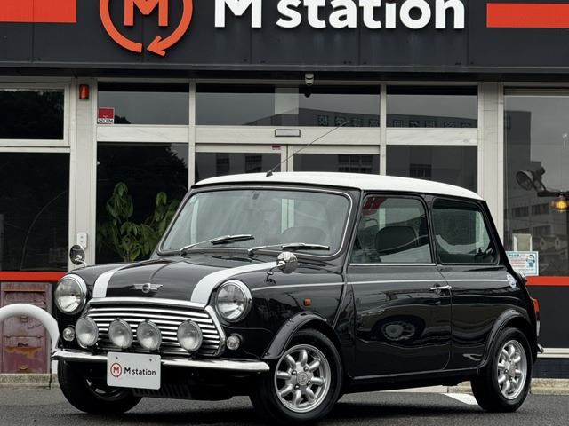 1998 Rover Mini Heritage Exterior restored Manual transmission Original interior seats Blue Sedan for sale, Japanese used car export | GULJI TRADERS
