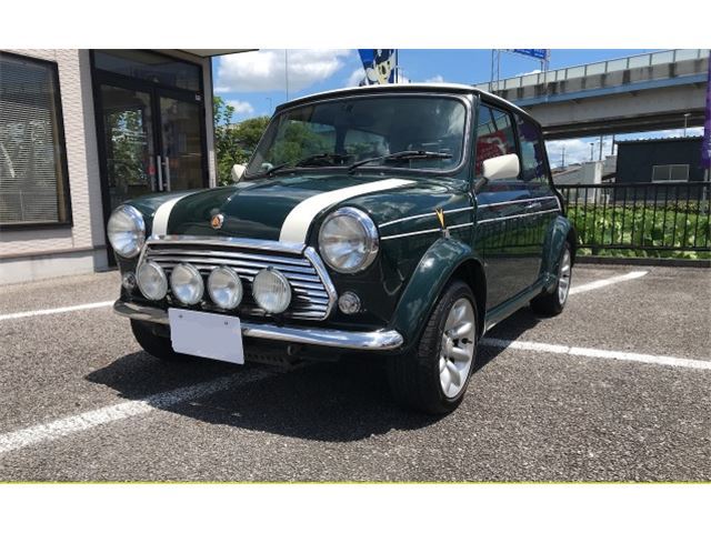 1999 Rover Mini Cooper 40th Anniversary Limited Green Sedan for sale, Japanese used car export - photo 1 of 42 | GULJI TRADERS