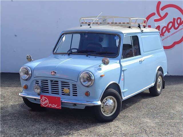 1999 Rover Mini Van specification [rear doors] Blue Van for sale, Japanese used car export | GULJI TRADERS