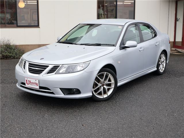 2009 Saab 9-3 Series Sports SD Vector / Annual maintenance record at Yanase authorized factory / 1 owner Silver Sedan for sale, Japanese used car export - photo 1 of 50 | GULJI TRADERS
